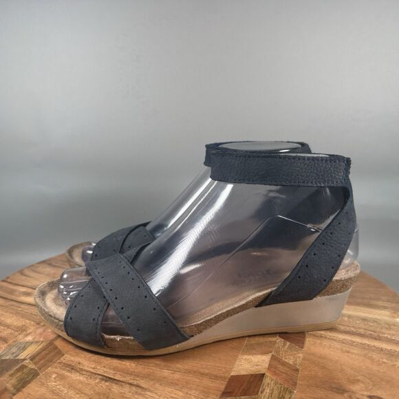 Naot Wand Ankle Strap Slingback Sandals Blue Size 36 EU 5 US - Picture 3 of 8